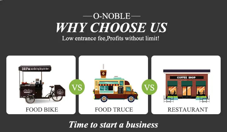 3 Wheel Electric Food Cart /street Food Vending Cart Bikes Selling Snacks