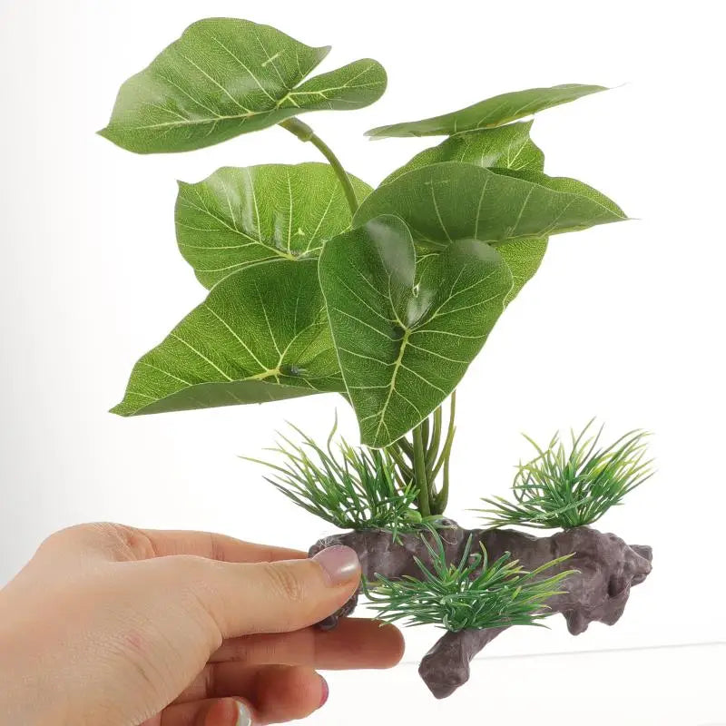 Aquarium Simulation Plant Aquatic Plants Artificial Aquarium Plant Realistic Reptile Terrariums Plants Fish Tank Decoration