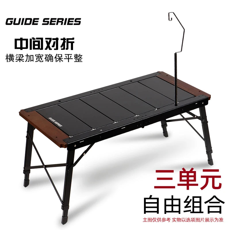 Dining Waterproof Outdoor Table Black Balcony Portable Backyard Outdoor Table Garden Camping Tuinmeubelsets Patio Furniture