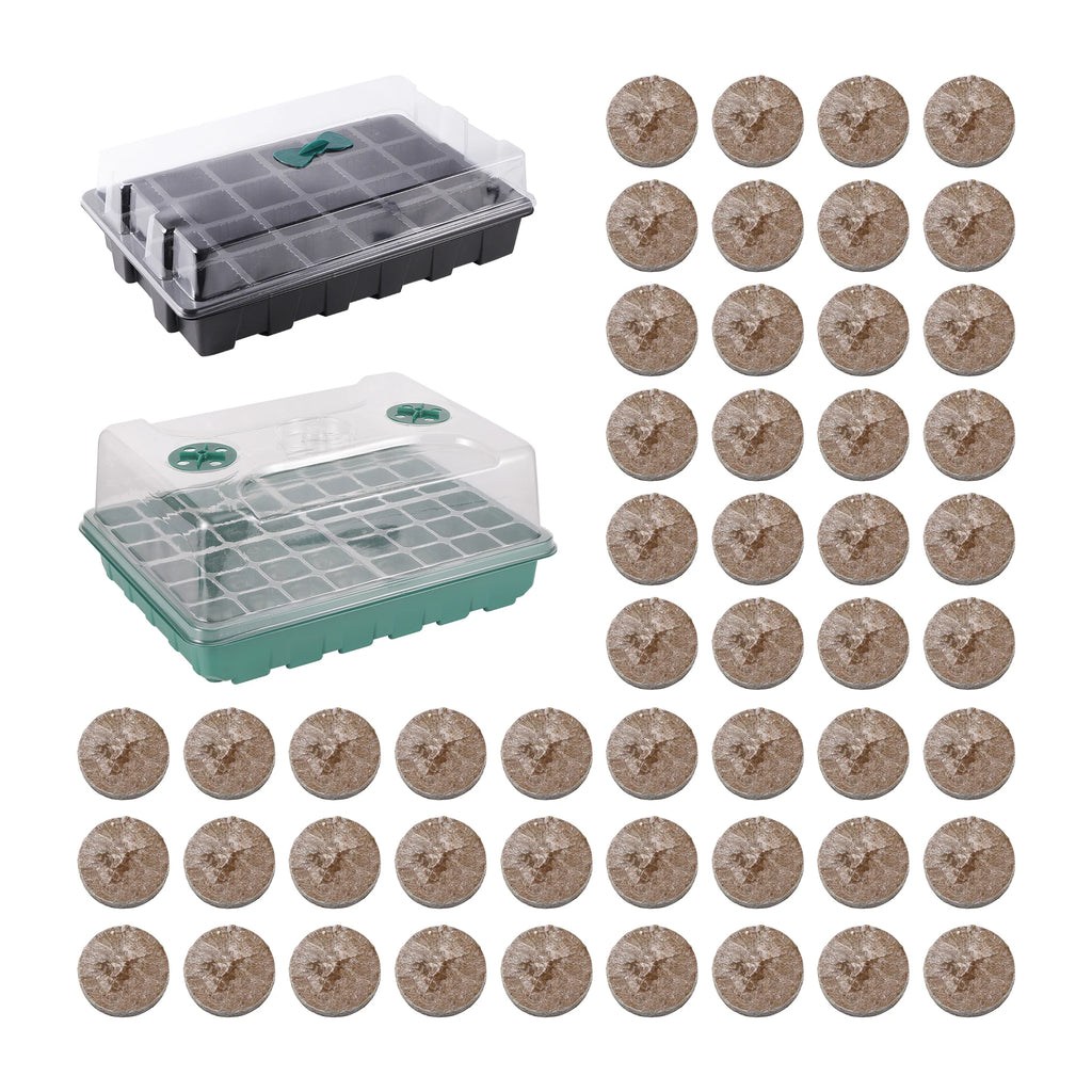 24-hole Seedling Tray Wheatgrass Germination Tray Plant Germination Pot Garden Planting Tools Vegetable Planting Tray Pot