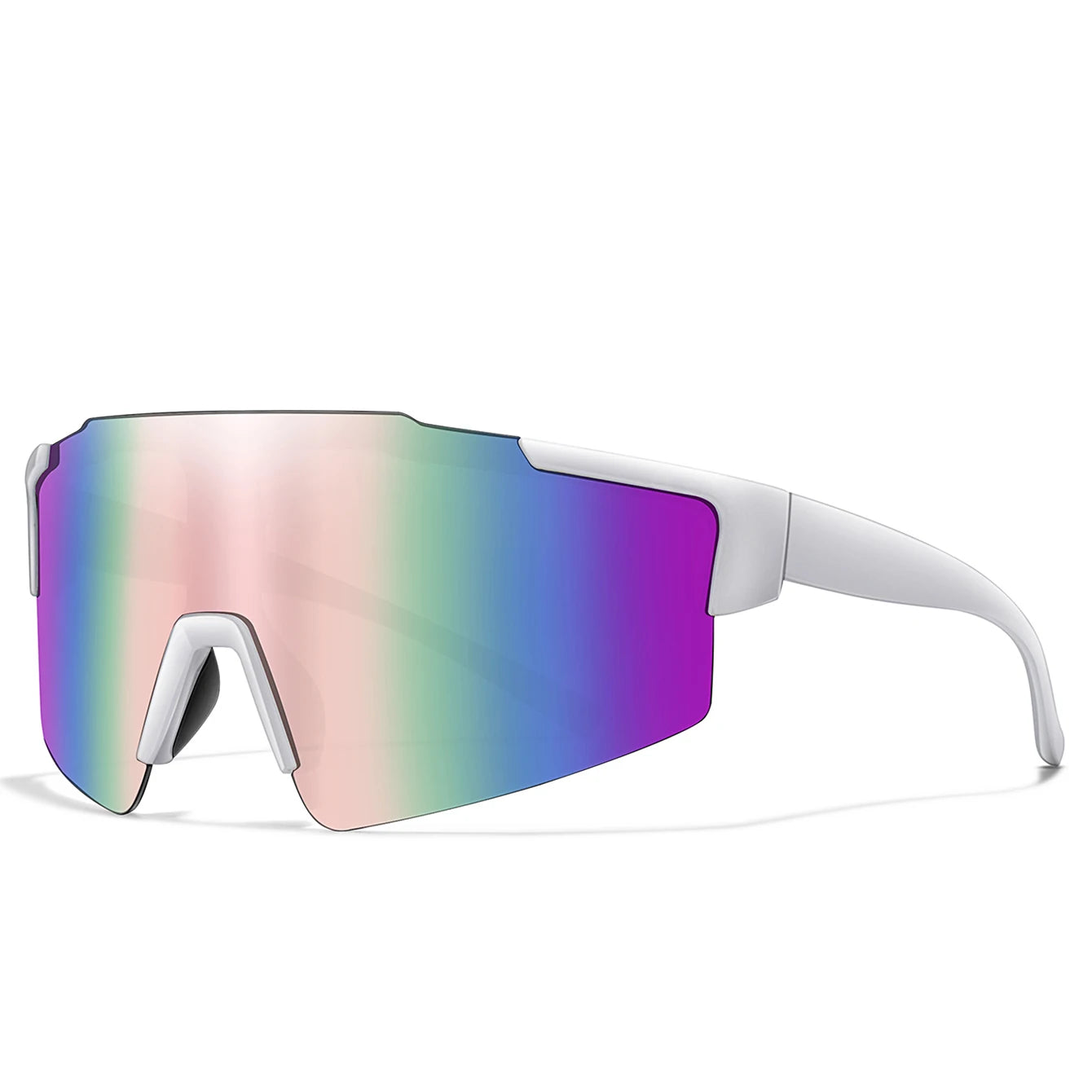 Brand 100 Cycling Sunglasses for Men and Women UV400 Protection 5 colors Big Frame Running Fishing Sports Eyewear
