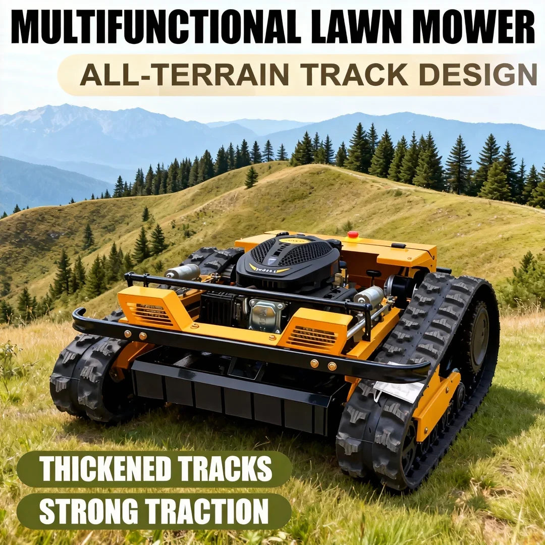 Customized Zero-Turn Discounted Lawn Mower - Remote-Controlled All-Terrain Self-Propelled Robot with 550mm Cutting Width
