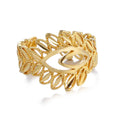 Ethiopian Dubai Gold Color Ring African Wedding Eritrean Rings for Women