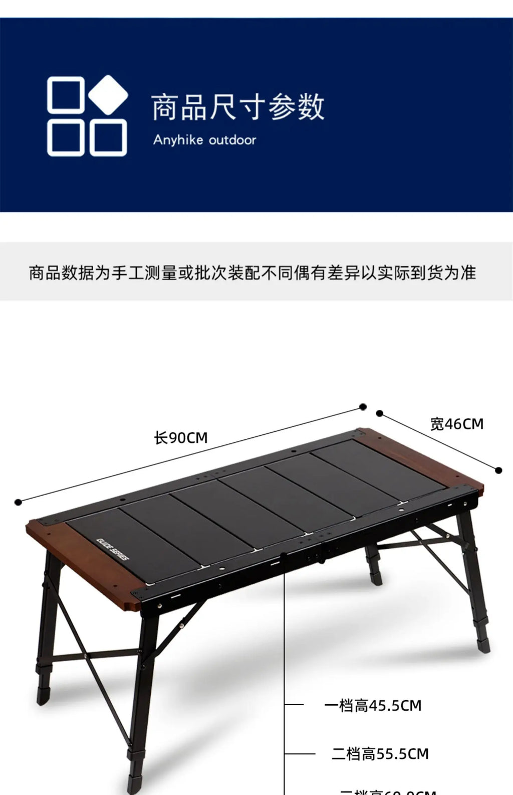 Dining Waterproof Outdoor Table Black Balcony Portable Backyard Outdoor Table Garden Camping Tuinmeubelsets Patio Furniture
