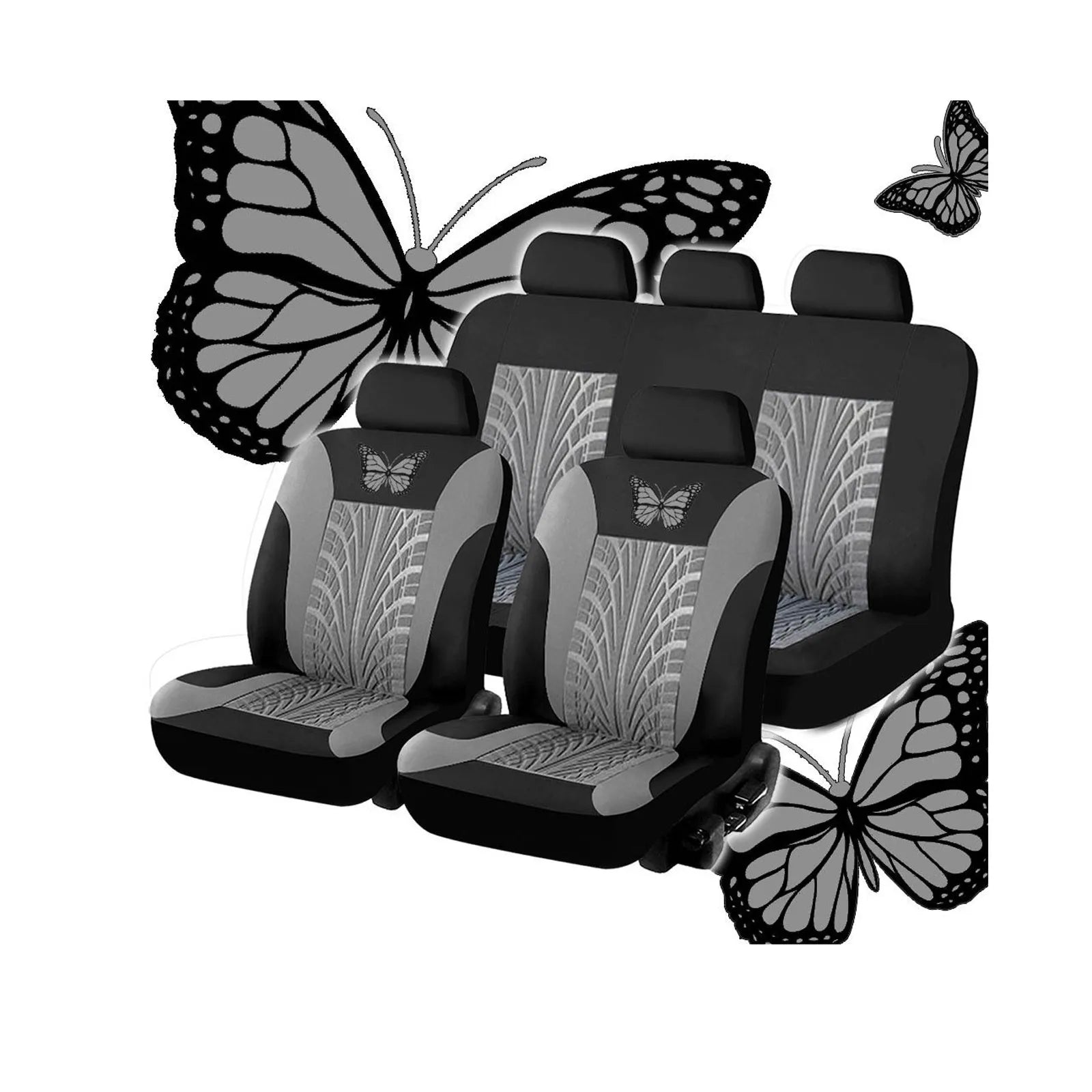 Car Seat Covers Universal Size Fit For Most Car Suv Truck Van Car Accessories Interior Seat Covers For Car Full Set