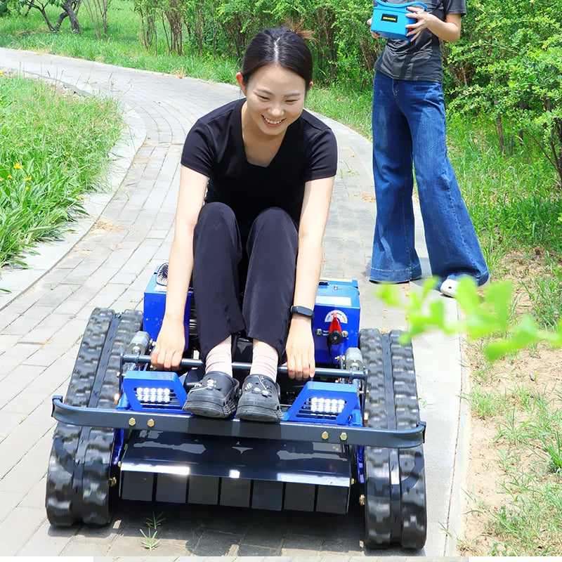 Customized Zero-Turn Discounted Lawn Mower - Remote-Controlled All-Terrain Self-Propelled Robot with 550mm Cutting Width