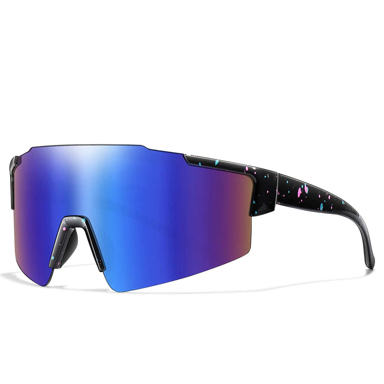 Brand 100 Cycling Sunglasses for Men and Women UV400 Protection 5 colors Big Frame Running Fishing Sports Eyewear