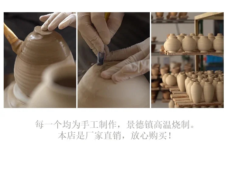 Aesthetic Ceramic Flower Vase Luxury Outdoor Tall Office Balcony Vases Pottery Vaso Decorativo De Luxo Decoration Home