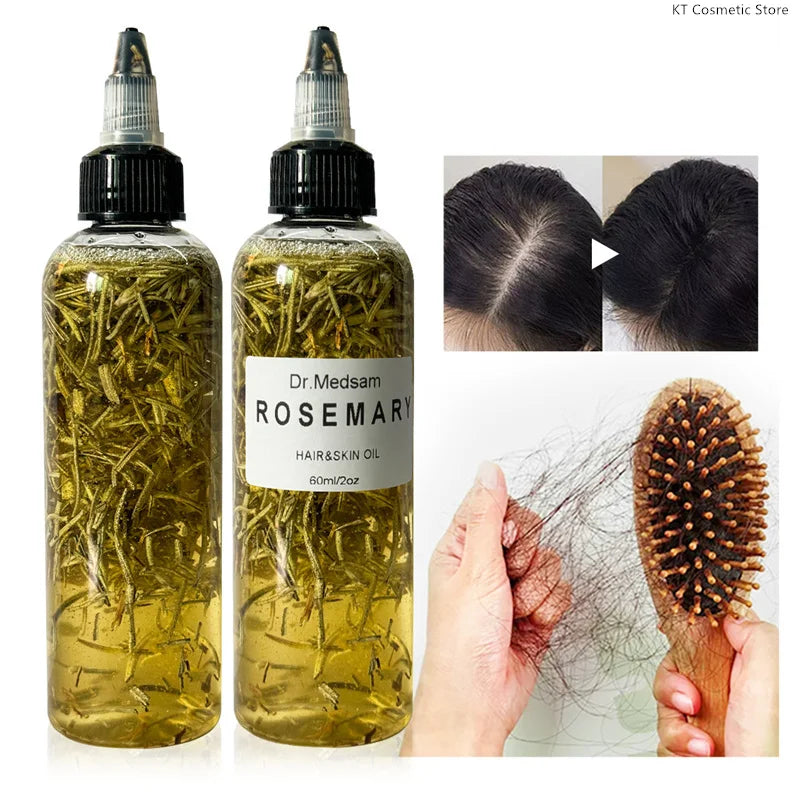 100ML Fast Hair Growth Oil Africa Crazy Traction Alopecia Serum Anti Hair Break Thicken Hair Loss Treatment Spray For Man Women