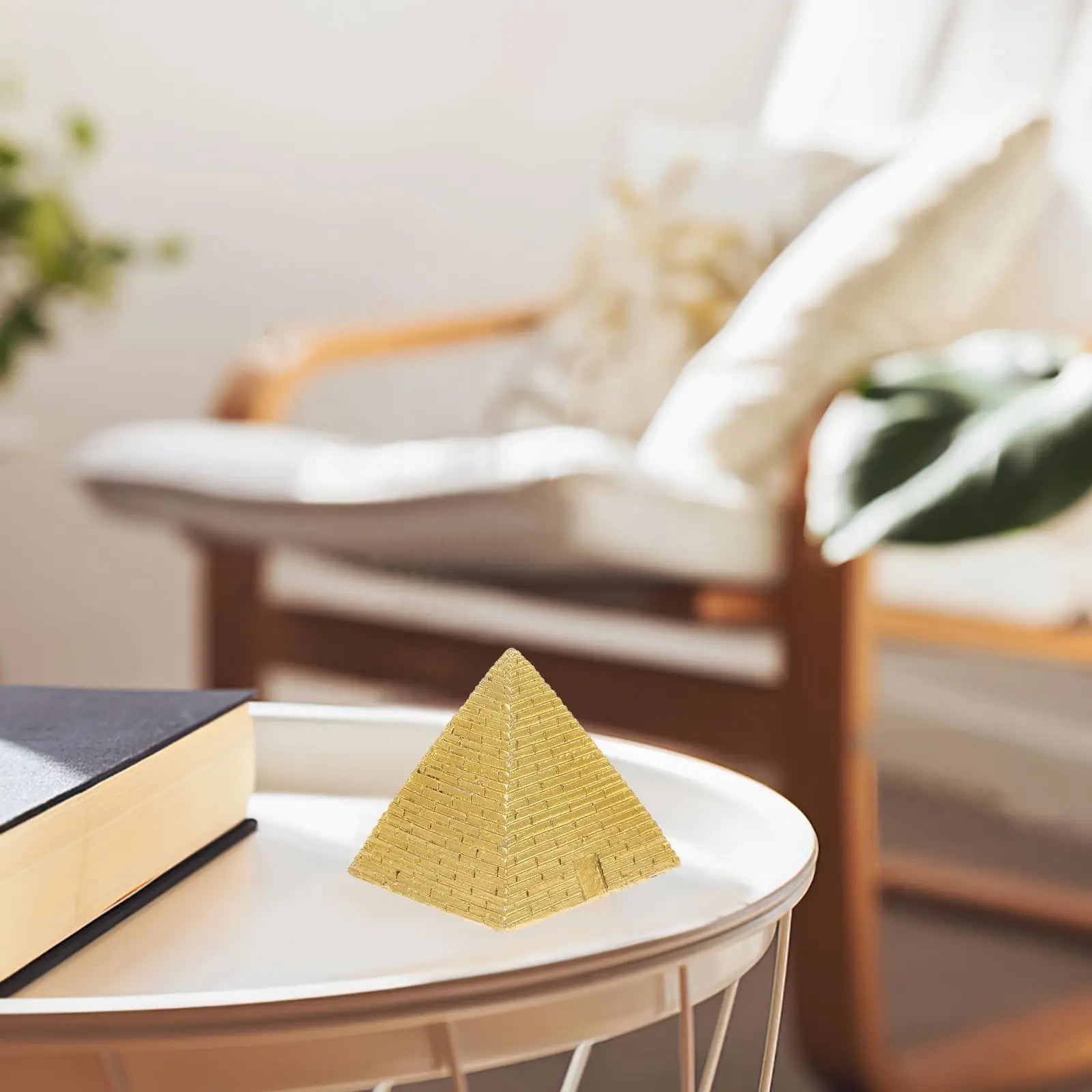 Egyptian Pyramid Egyptian Pyramid Model Sand Table Decorative Model Resin Miniature Figurine Desktop Decor Home Decoration New