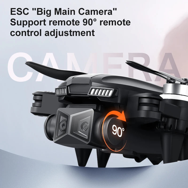 2025 NEW D5 Drones 4K HD Professional Remote Control Helicopter Plane RC Dron With Screen obstacle avoidance FPV Quadcopter Toys