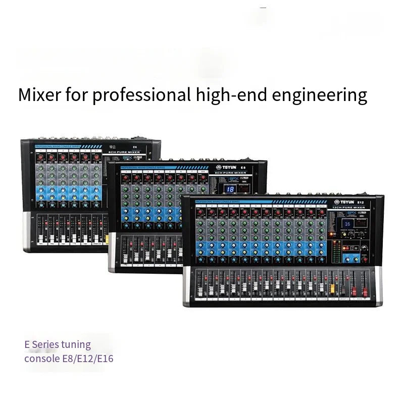 Dj Controller Mixer Audio Sound Mixing Table Card Professional Pc Digital Consoles Interface Console Pro Equipment 6/8/12Channel