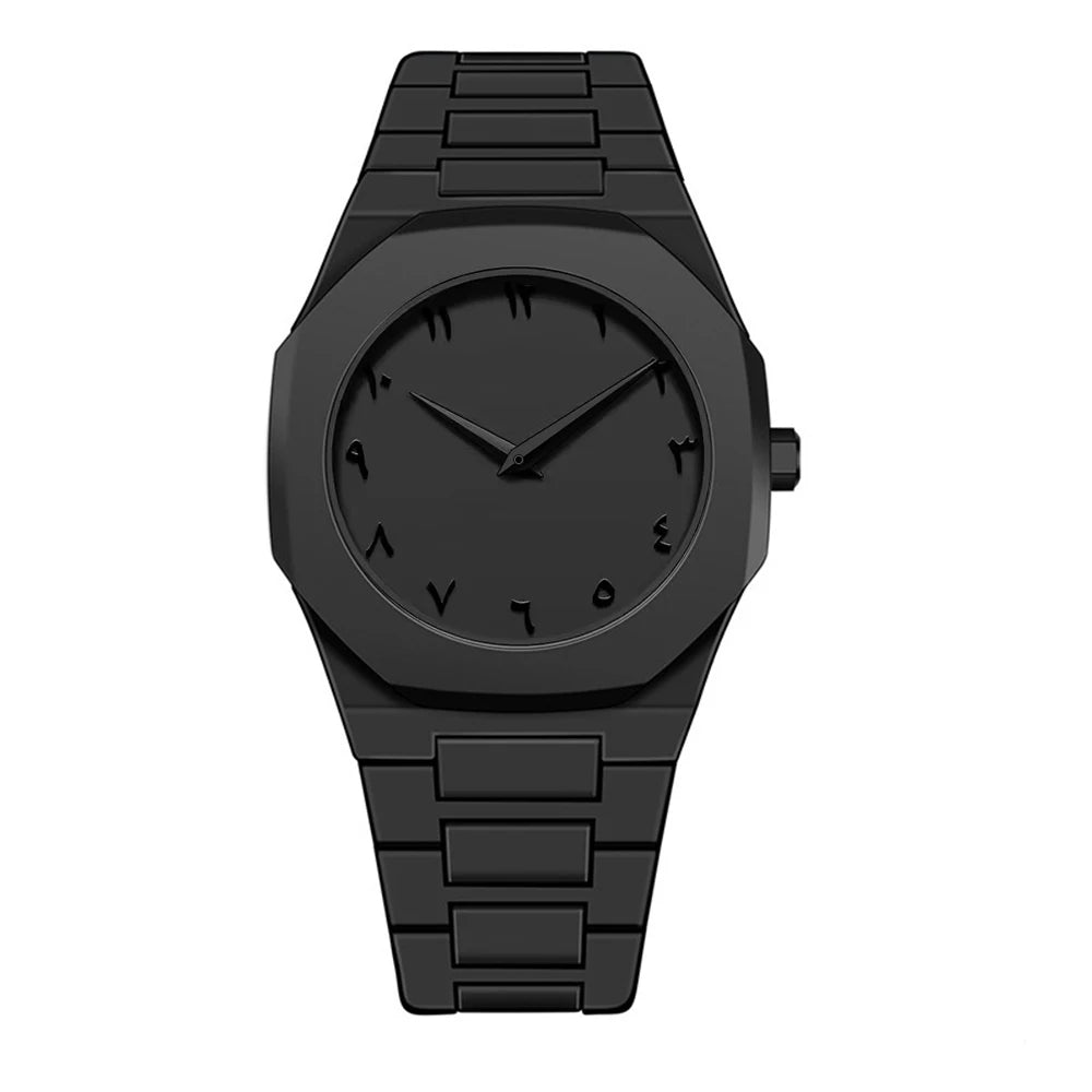 2025 New Modern Simple Creative Sports and Leisure Watch Creative Design Waterproof Quartz Movement Energy Watches Gift for Men