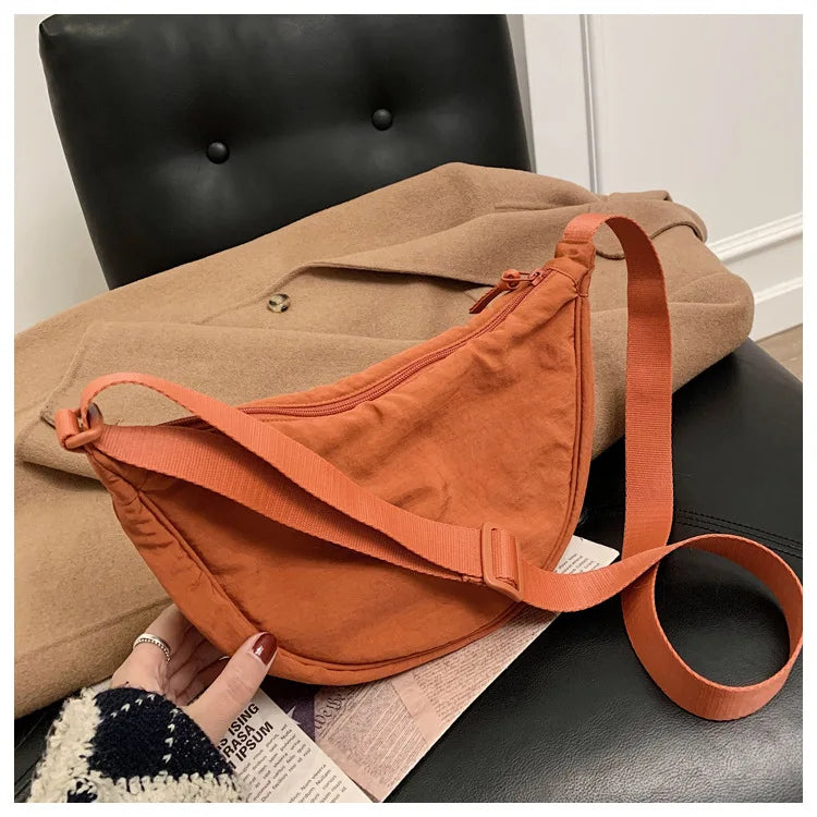 Convenient casual nylon women's crossbody bag shoulder bag large capacity handbag women's travel shopping bag women's wallet