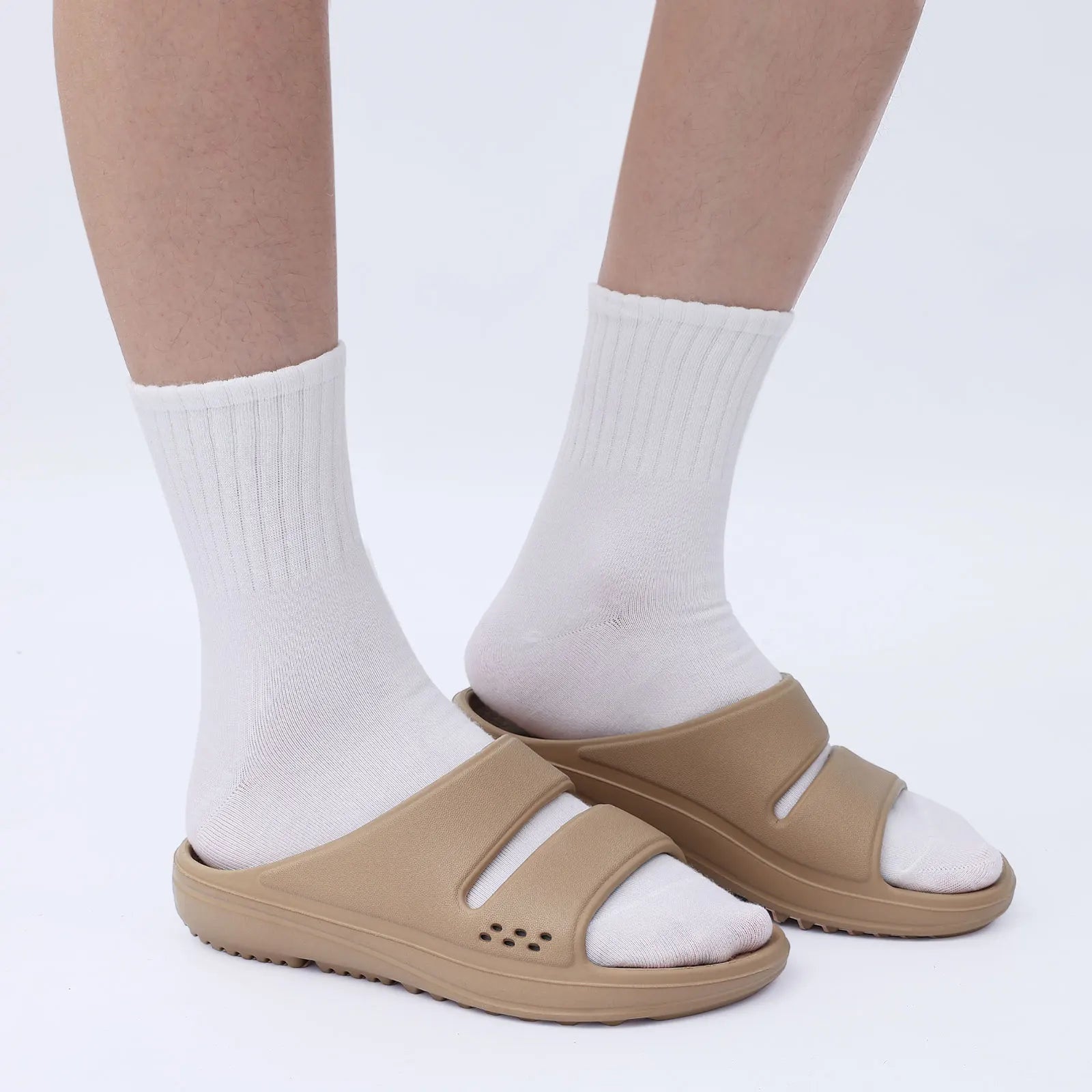 Bebealy Women Orthopedic Slippers With Arch Support Outdoor Men Slippers Soft Antiskid Home Slippers Indoor EVA Cloud Slippers