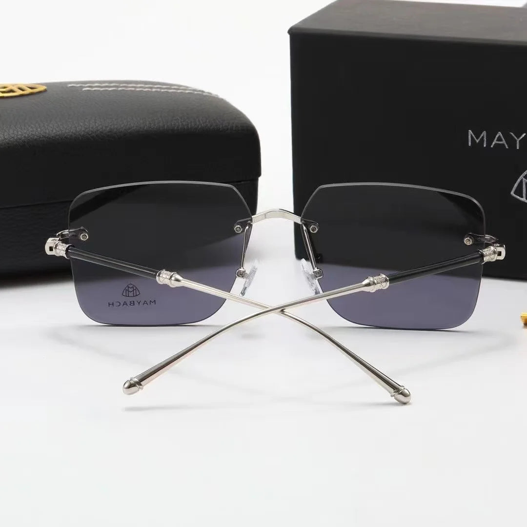 Car HighEnd Luxury Leisure Frameless Sunglasses Maybach S Class GLS480 GLS600 S450 S480 S500 S580 S600 S650 S680 Fashion Goggles