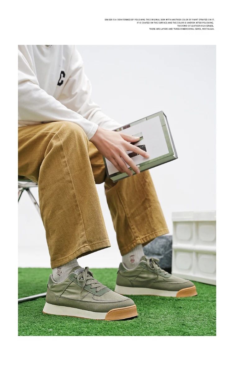 Casual Sneaker Loafers Platform Sports Shoes Male Sneakers Shoes for Men Spring and Summer Wear-resistant Sports and Leisure