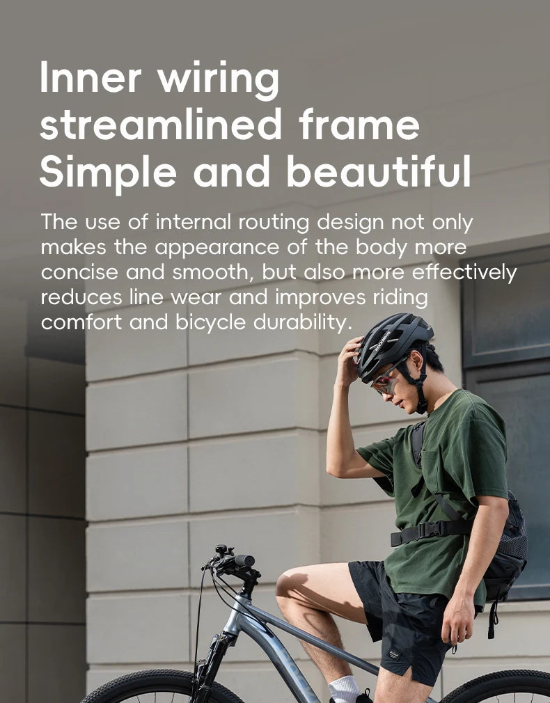 Adults Students Mountain Road Bike Aluminum Alloy 27.5-inch Internal Disc Brake 24-speed Bicycle For Men Women Bike
