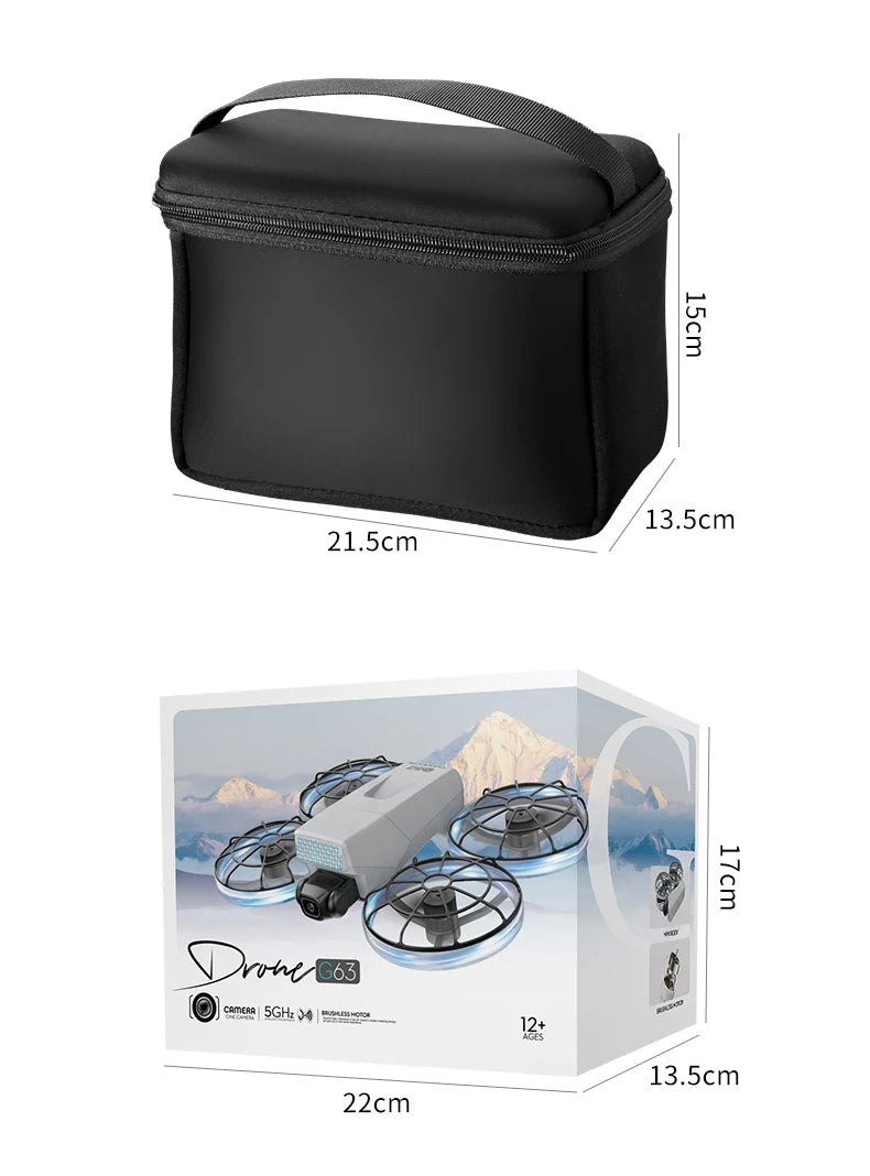 droneS 4k professional 10km  brushless optical flow folding dual mirror professional aerial photography with servo gimbal drone