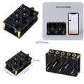 573A 4 Channel Line Mixer Portable Passive Analog Sound Mixing Console Highest Sound Quality Stereo Mixer