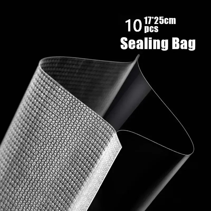 Electric Vacuum Sealer Built-in Cutter Kitchen Food Storage Seal Touch Button Dry/Wet Food Package Sealer Kitchen Vacuum Sealer