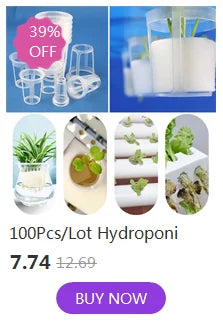 12 Holes-Hydroponic System Kits Indoor Soilless Cultivation Equipment LED Plant Growth lamp Vegetable fruit herb Planting Box