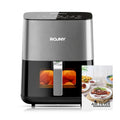5L Air Fryer, Electric Hot fryer Oven Oilless Cooker with Touch Control & Nonstick Basket & Visible Window, Miui-Cyclone Tech