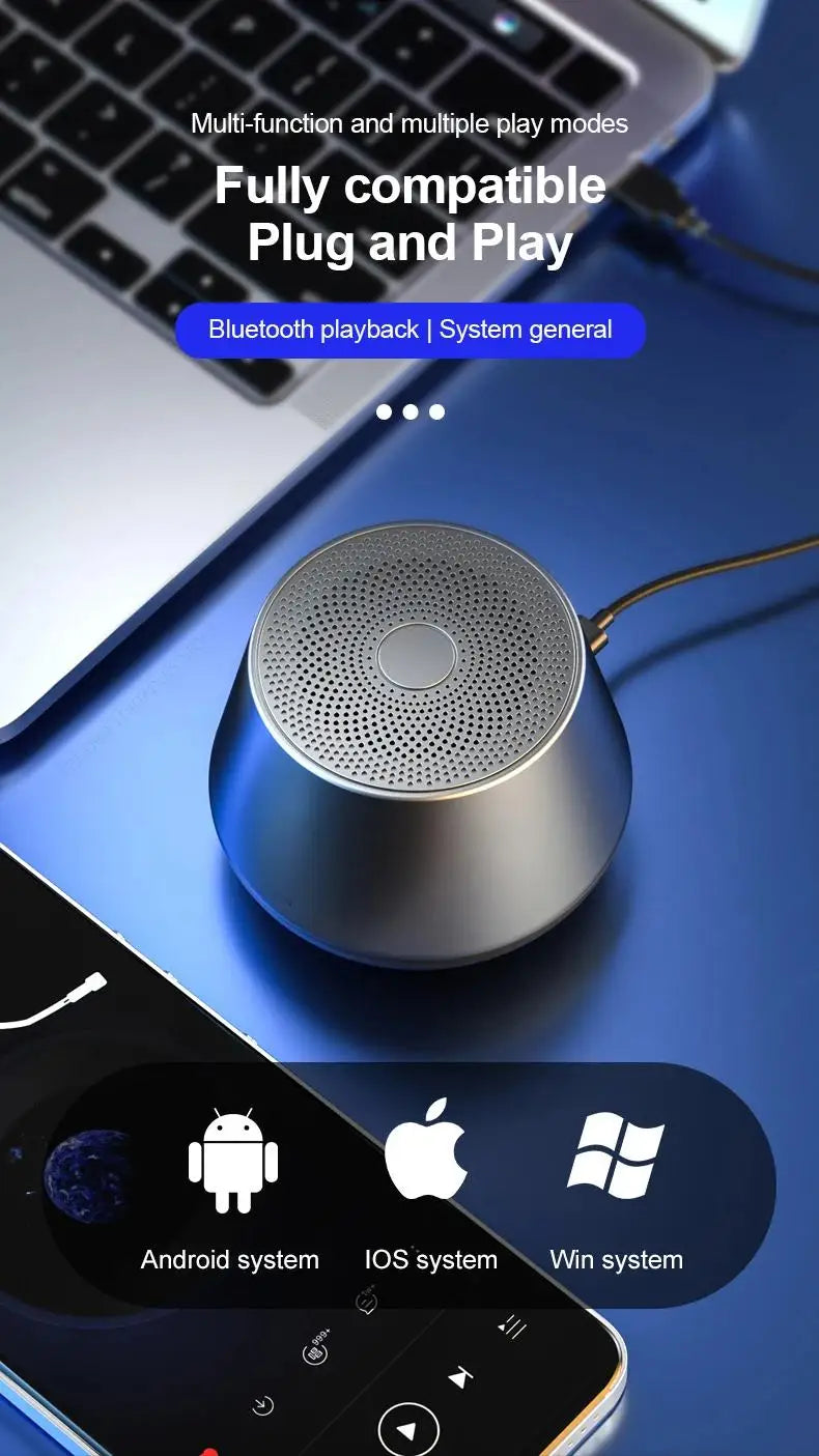 2026 New Choice Portable Bluetooth 5.0 Mini Speaker Stereo Surround Wireless Bluetooth Speakers Music Audio Player Loudspeaker