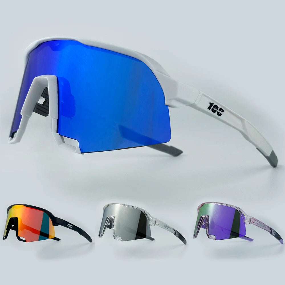 100 Cycling Sunglasses Sports Men Glasses Road Bicycle Glasses Mountain Bike Riding Protection Goggles Eyewear Women Sun Glasses