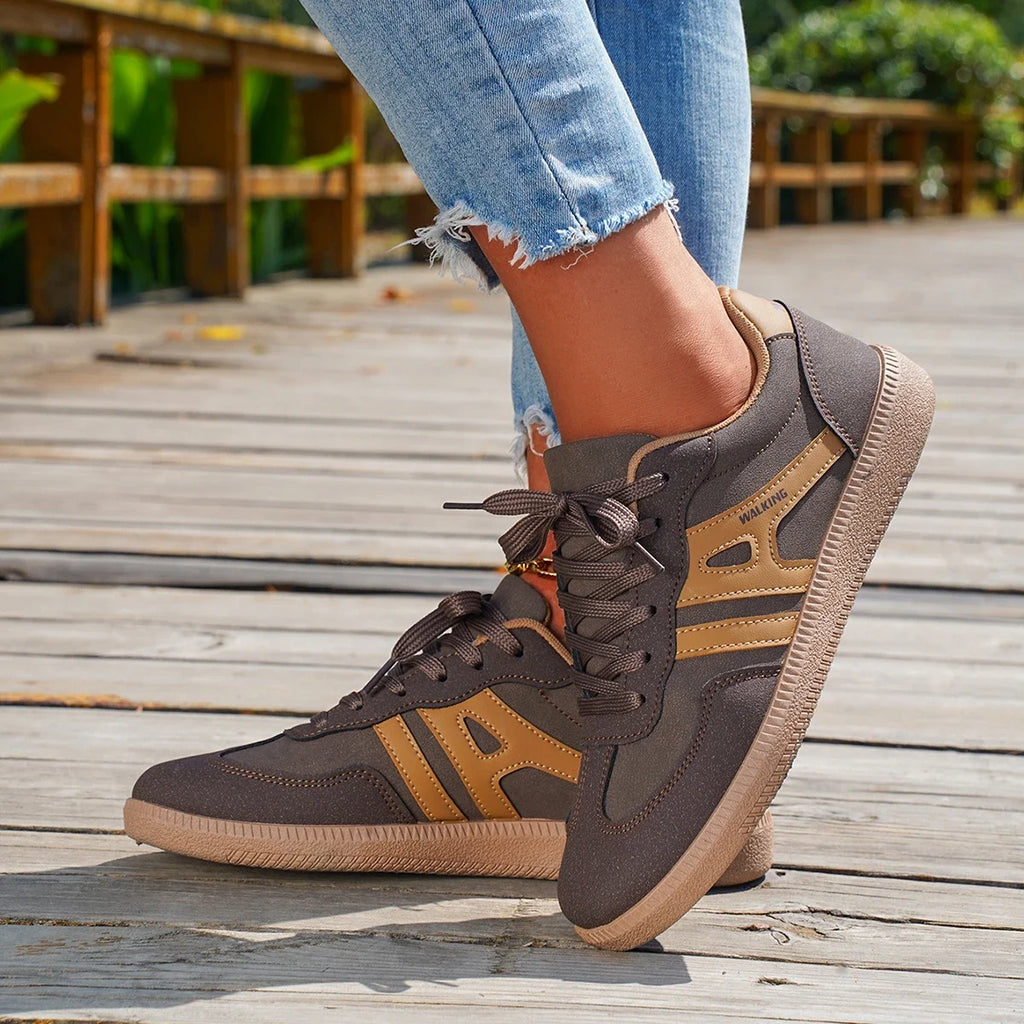 2025 New Ladies Black Sneakers Soft-soled Comfortable Shoes Women Leisure Joker Walking Shoes Tenis Feminino Zapatillas Mujer