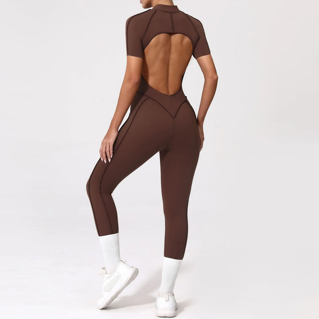 2025 New Style Women Yoga Apparel Workout Suit Gym Clothing Outdoors Sports Suit Short Sleeves Long Pants Suit Fitness Suit Set