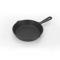 Cast Iron Skillets Round Reusable Frying Pans Griddle Egg Pan Suitable for Indoor Outdoor Stove Grill Home Kitchen Cookware