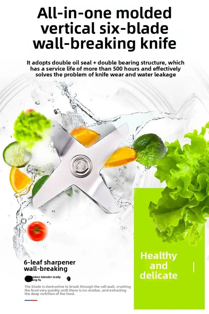 2L Blender Smoothie Maker Ice Crushing Machine,Household Ice Shaver Small Commercial Blender for Smoothies Protein Shakes Drinks
