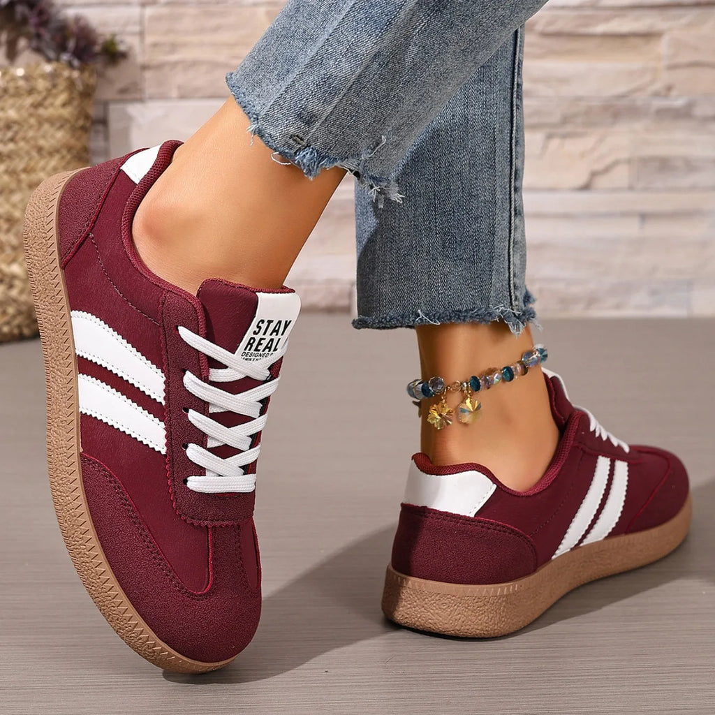 2025 New Women Sneakers Spring Luxury Flat Loafers Comfortable Slip on Soft Female Sneakers Lightweight Outdoor Shoes for Women
