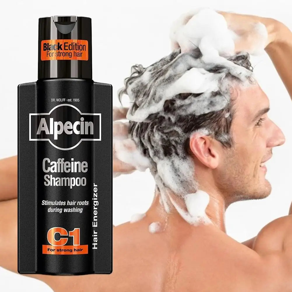 Alpecin Caffeine Shampoo Natural Coffee Extract Strengthen Hair Roots Deep Cleaning Oil Control Repair Damage Hair Care Shampoo