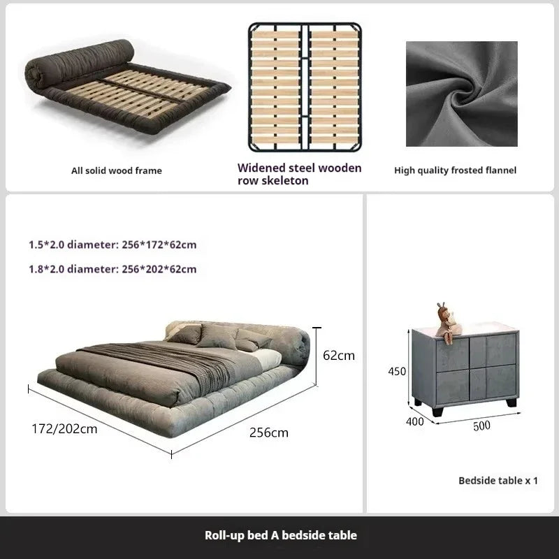 European Elegant Double Bed Queen Pretty Unique Luxury Headboards Frame Bed Bases Bedroom Sets Camas De Dormitorio Furniture