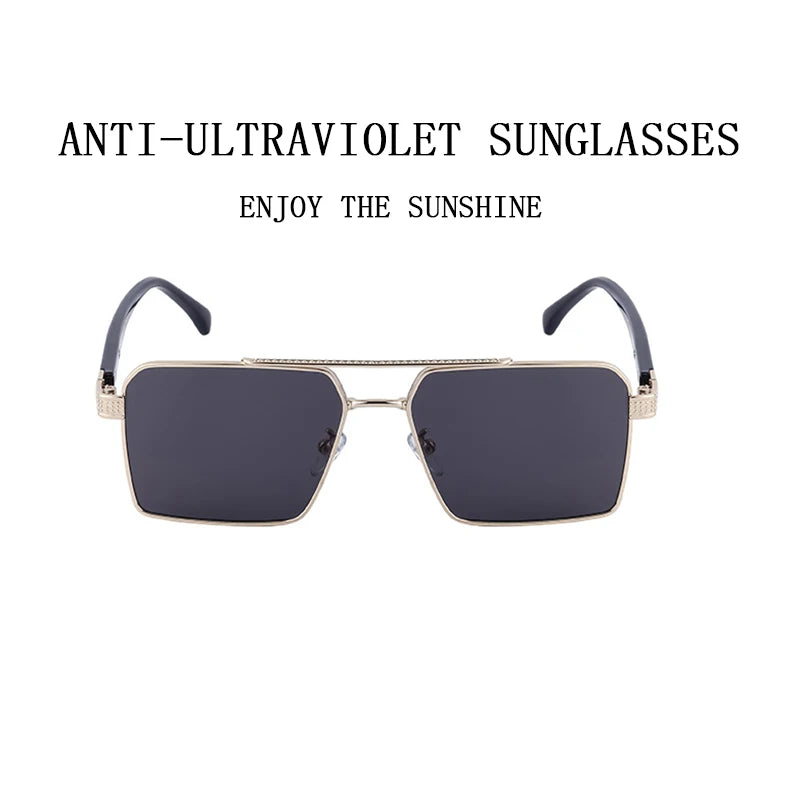 2023 Square Sunglasses For Men Luxe Sunglasses Women Trendy Vintage Fashion Glasses Sun Gafas De Sol Hombre Lunette Soleil Femme