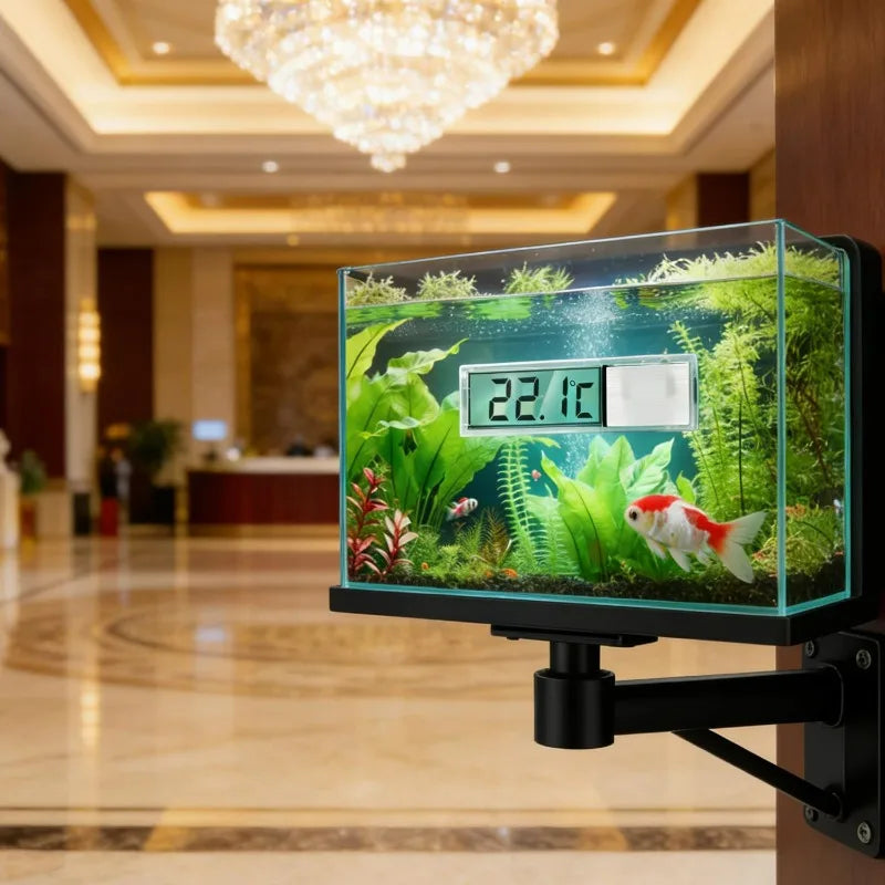 1/3pcs Aquarium Thermometer Electronic LCD Digital Fish Tank Temperature Measurement Fish Tank Temp Meter Aquarium Accessories