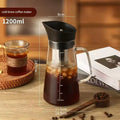 BINCOO 1500ML Cold Brew Coffee Maker with Removable Stainless Steel Filter, Home Cold Brew Coffee Iced Tea Maker & Fruit Pitcher