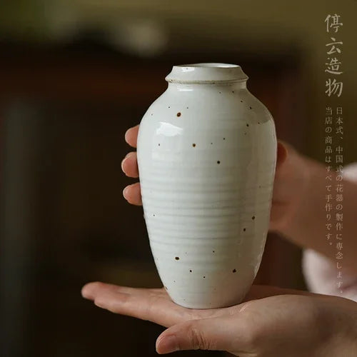 Aesthetic Ceramic Flower Vase Luxury Outdoor Tall Office Balcony Vases Pottery Vaso Decorativo De Luxo Decoration Home