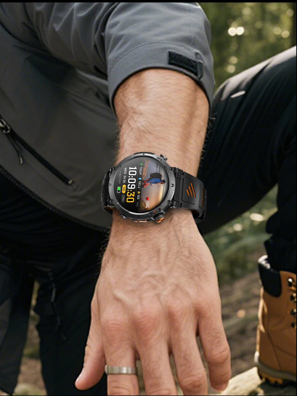 2026 New GPS Ultra Outdoor Sports Smart Watch 1.7" AOD Compass 5ATM Waterproof 170+ Sports Man Durable Military Call Smartwatch
