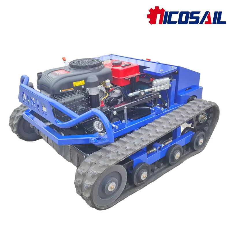 Customized High Quality 24V Grass Cutting Low Emission Remote Control Lawn Mower with CE EPA EURO5 Certificated