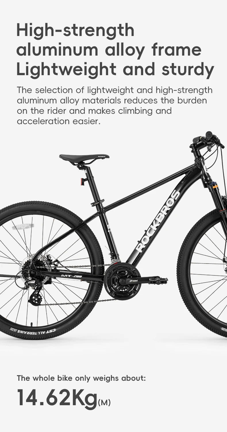 Adults Students Mountain Road Bike Aluminum Alloy 27.5-inch Internal Disc Brake 24-speed Bicycle For Men Women Bike