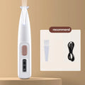 Dog Paw Trimmer with LED Light Fully Waterproof Pet Hair Trimmer with LED Display Dog Clippers for Grooming 18mm Widen Blade