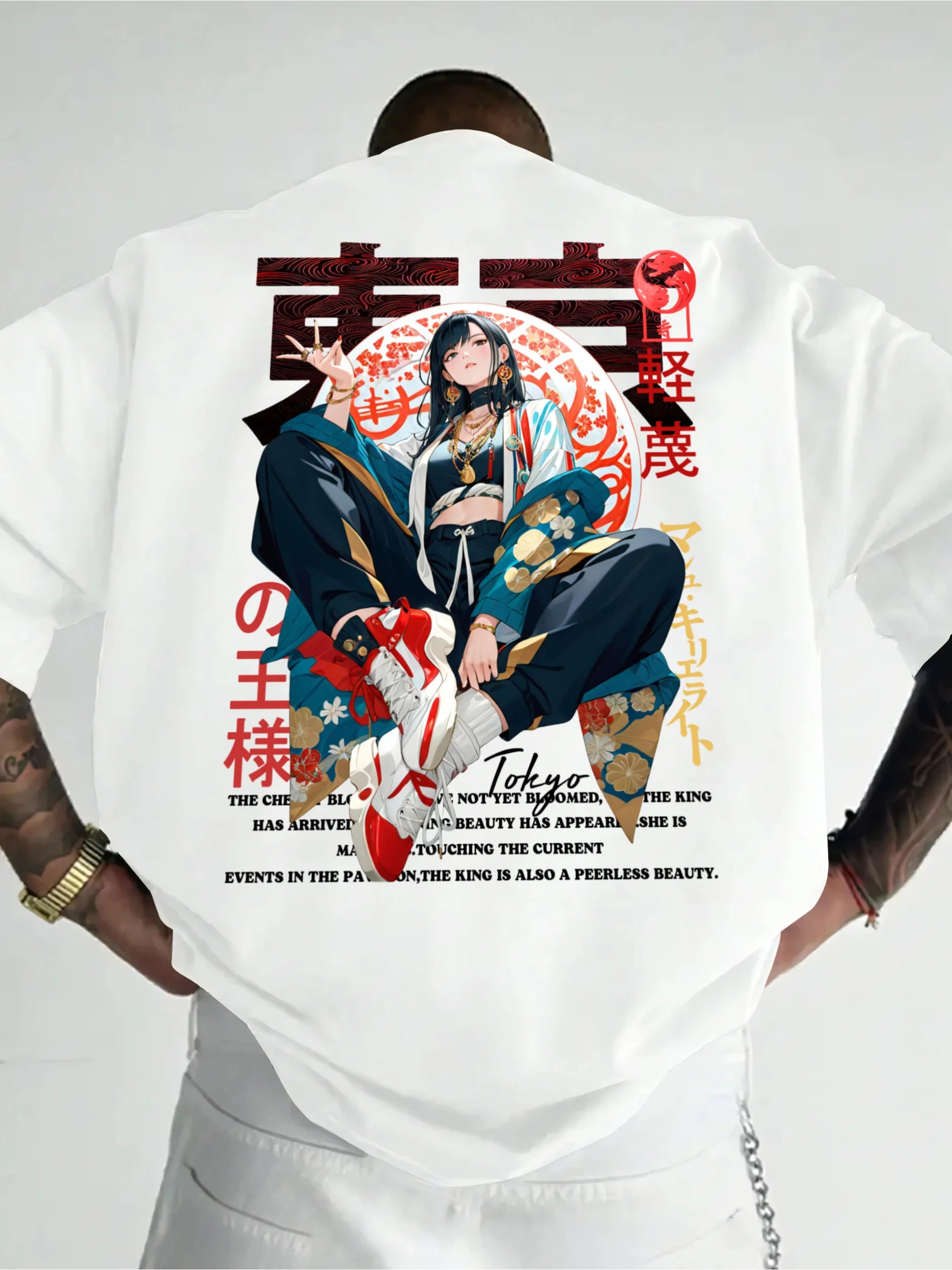 Anime Japanese Manga Print 100%cotton Trendy Men Woment T-shirt Summer Autumn Daily Sports Party Casual Loose Street ShortSleeve