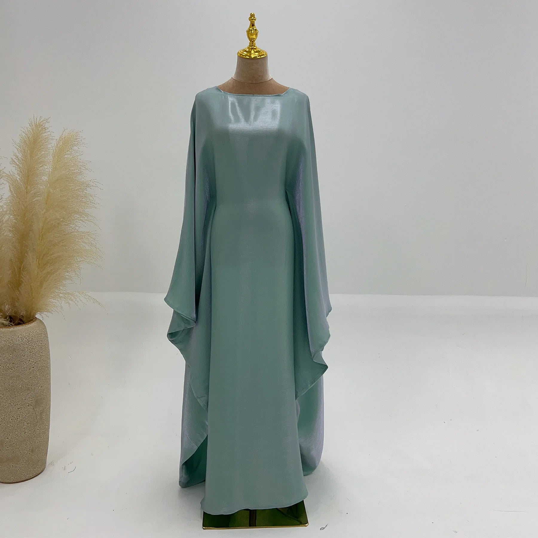 Ele Loose Robe Dr iny Fabric Par Dr Spring Summer Glowing Long Dr Women's plus Size Ele Gown
