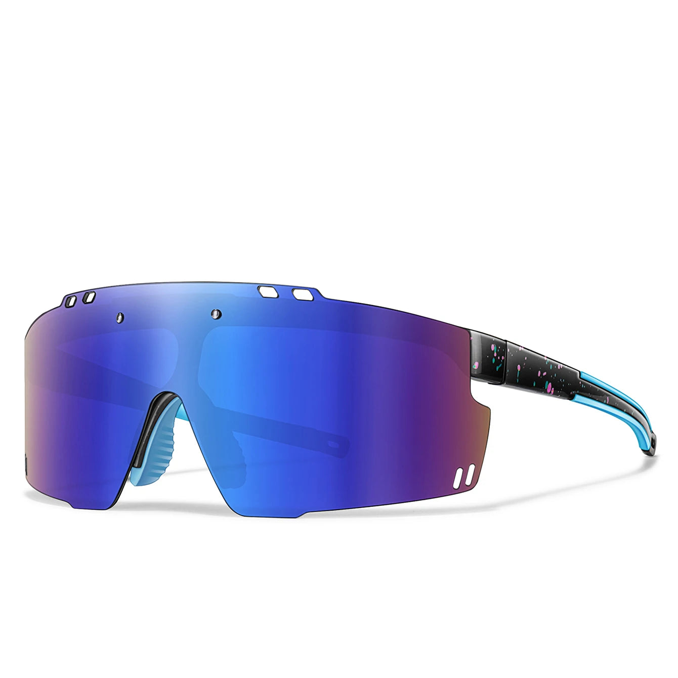 Brand 100 Cycling Sunglasses for Men and Women UV400 Protection 5 colors Big Frame Running Fishing Sports Eyewear