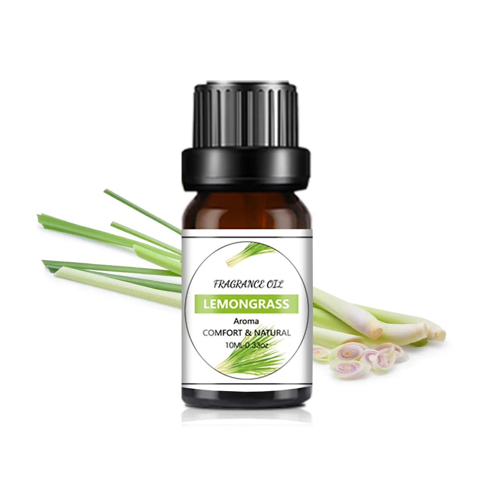 10ml Essential Oil Organic Plant 33 FLAVOR DIY Aromatherapy Plaster Candle Soap Making Aroma Fragrance Oil for Diffuser Sleep