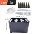 7"x4.7"x4.1" Gardening Nursery Pots Indoor Hydroponics Grower Kit Universal Hydroponic System Planting Container for Vegetables