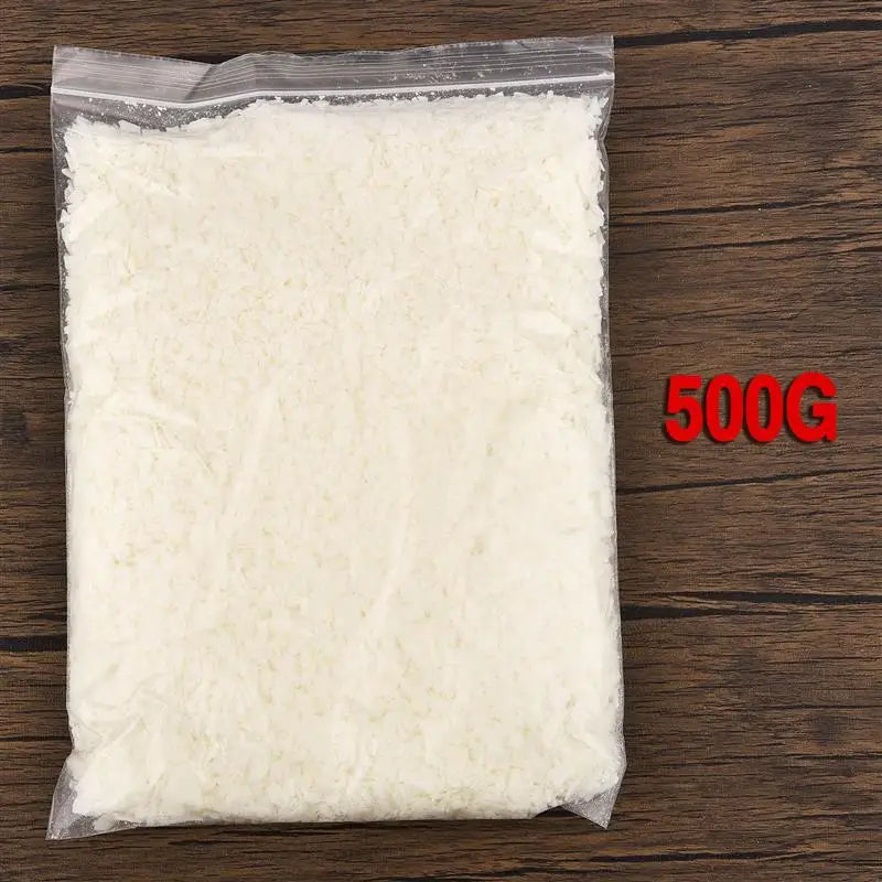 1KG 500g 200g 50g Natural Soy Wax Flake Scented Candle Natural Material 100% Additive-Free DIY Smokeless Candle Making Supplies